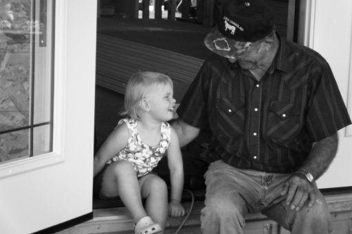Kailee and her great grandpa